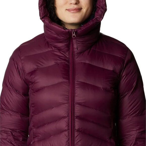 Columbia Autumn Park Down Mid Jacket in Marionberry - Picture 3 of 14